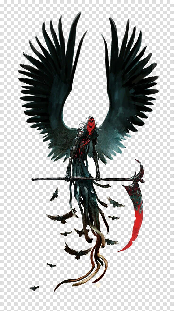grim reaper illustration, Death Character Illustration, grim Reaper transparent background PNG clipart