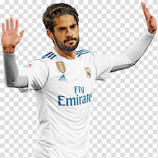 Isco FIFA 18 Real Madrid C.F. Jersey Football player, ivanovic transparent background PNG clipart