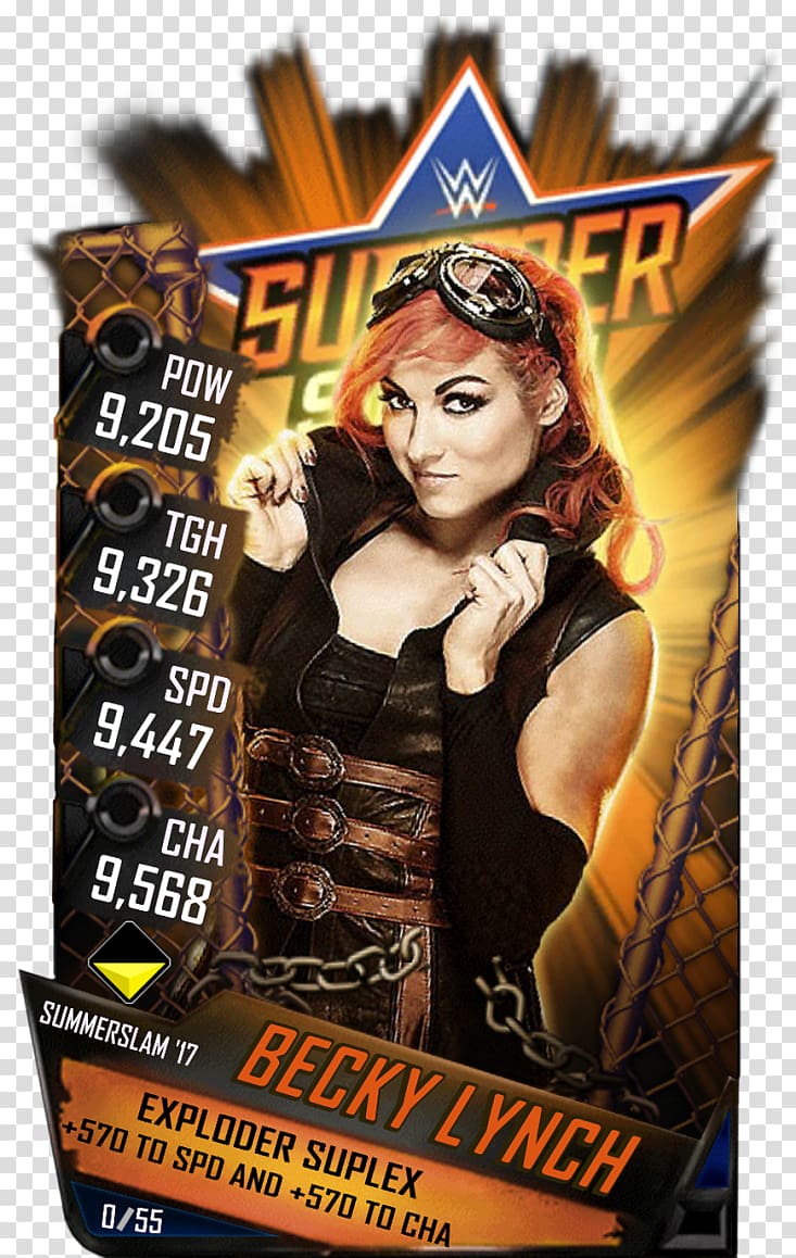 Tamina Snuka WWE SuperCard SummerSlam WWE SmackDown vs. Raw 2011 WrestleMania 33, wwe transparent background PNG clipart