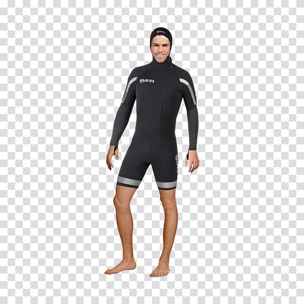 Wetsuit Underwater diving Mares Scuba diving Neoprene, others transparent background PNG clipart
