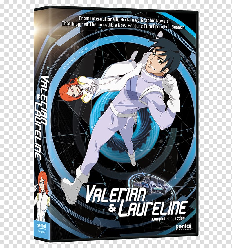 Valérian and Laureline France Television show DVD, france transparent background PNG clipart