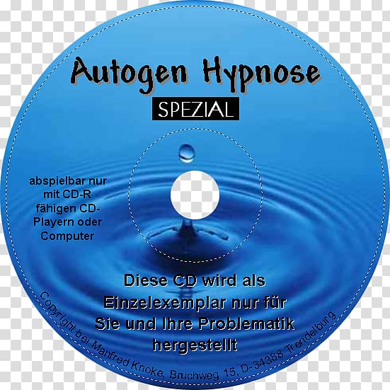 Compact disc Hypnosis Suggestion HYPNOpower-Seminare GmbH& CoKG Text, hypnose transparent background PNG clipart