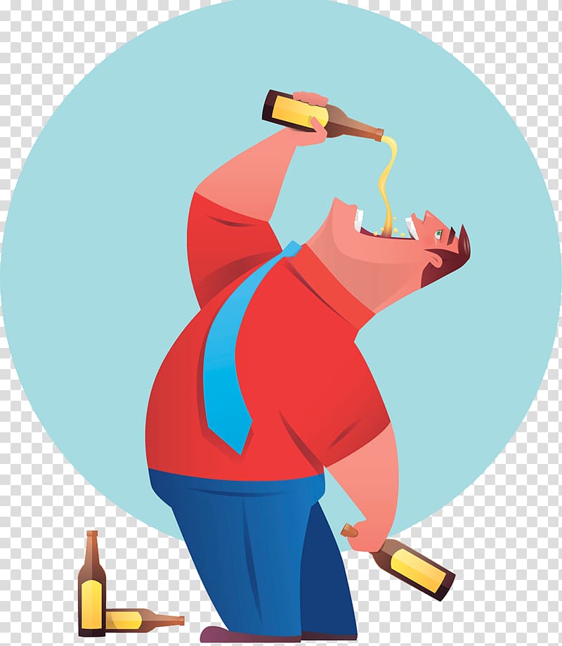 man drinking beer illustration, Beer Distilled beverage Drinking, Drinking illustrator transparent background PNG clipart