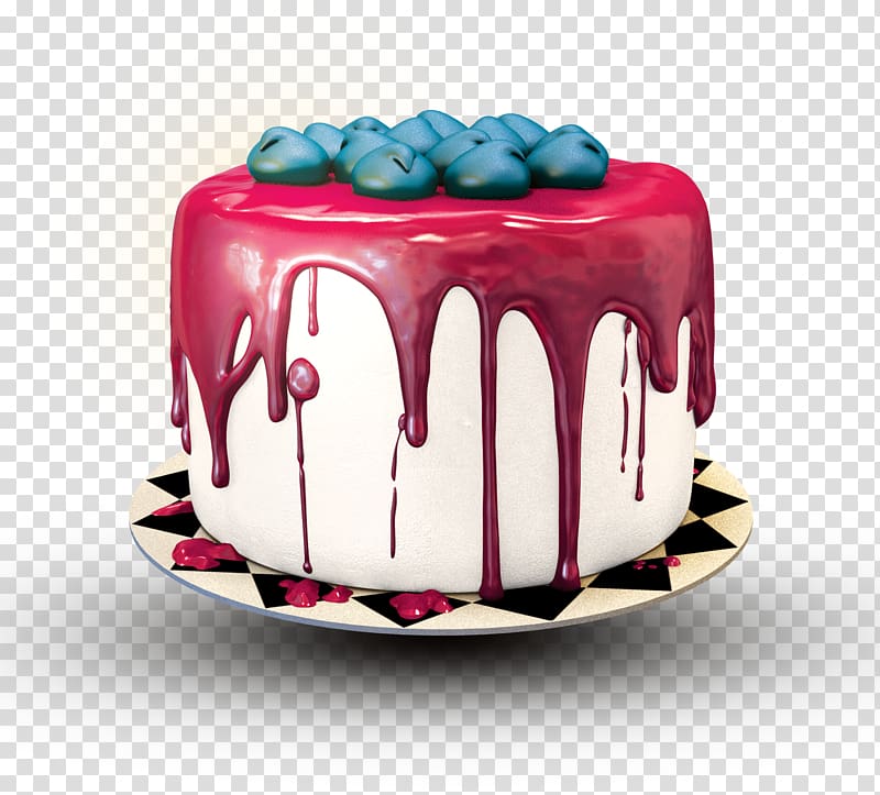 Birthday cake Torte, Cartoon Blueberry Cake transparent background PNG clipart
