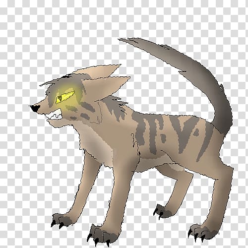 Cat Dog Claw Velociraptor Canidae, Dark Forest transparent background PNG clipart