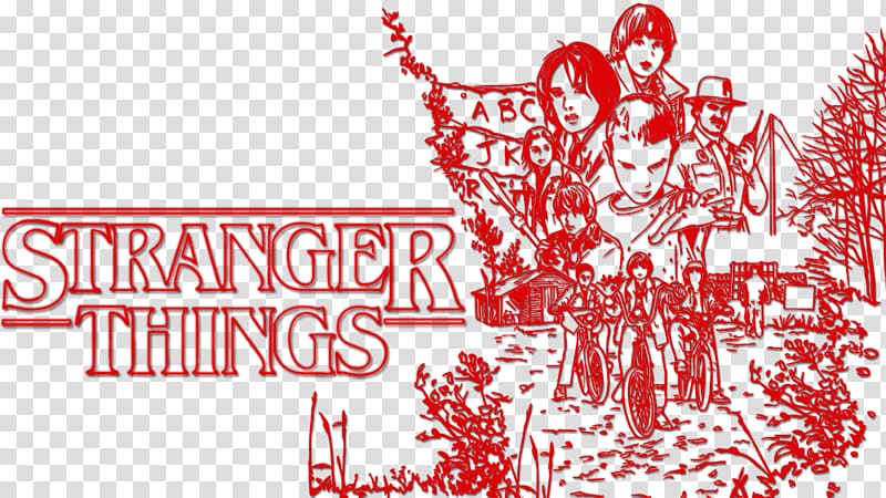 Stranger Things , T-shirt Stranger Things, Season 2 Television show  Netflix, stranger transparent background PNG clipart
