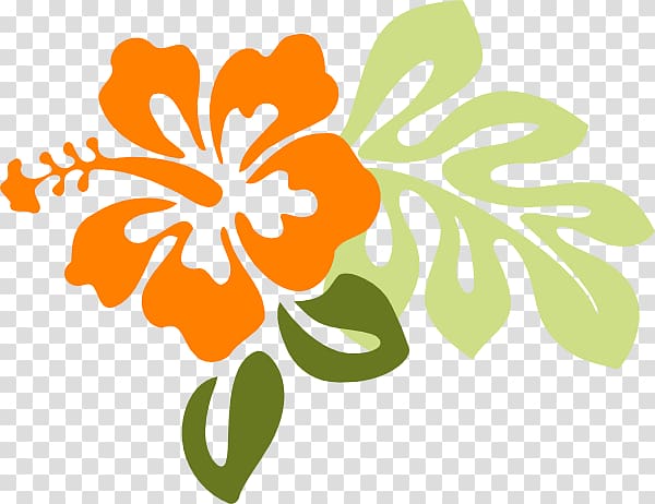 Drawing Art Hawaiian hibiscus Shoeblackplant , Orange Leaves transparent background PNG clipart