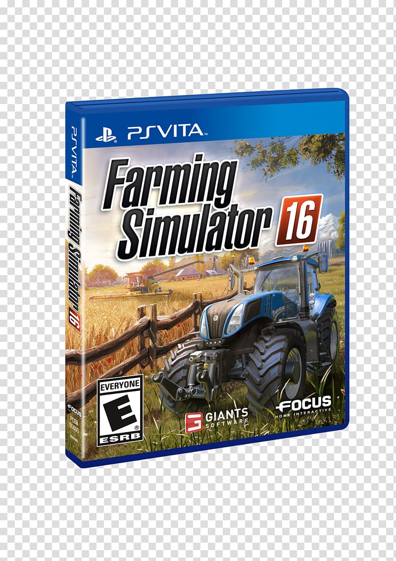 Farming Simulator 16 Farming Simulator 15 PlayStation Vita Farming Simulator 14, farming simulator 2017 mower transparent background PNG clipart