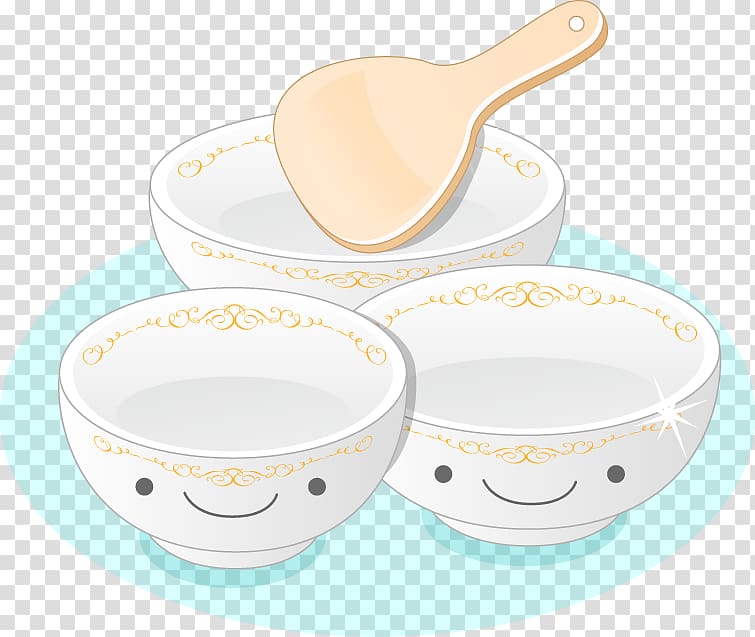 Bowl Ceramic Porcelain, spoon bowl transparent background PNG clipart