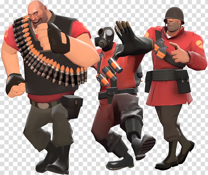 Team Fortress 2 Conga line Taunting Dance, others transparent background PNG clipart