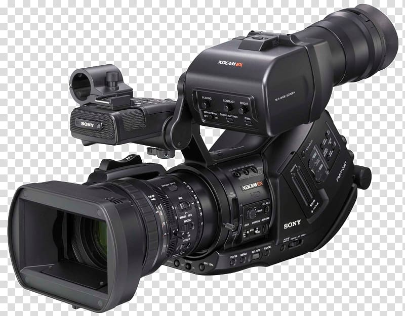 Sony XDCAM EX PMW-EX3 Video Cameras High-definition video, Camera transparent background PNG clipart