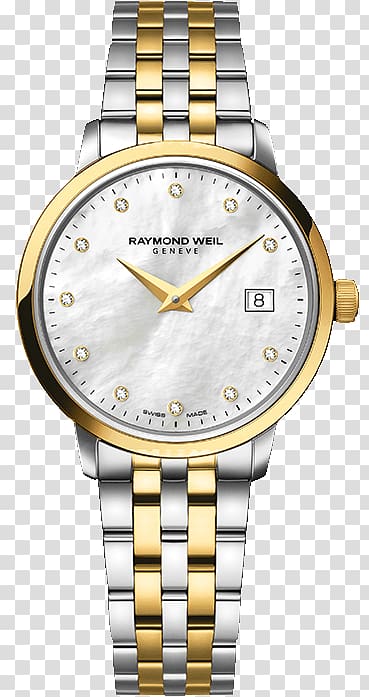 Raymond Weil Watch Jewellery Luxury Swiss made, watch transparent background PNG clipart