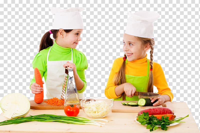 Cooking school Chef Child Food, Cooking girl transparent background PNG clipart