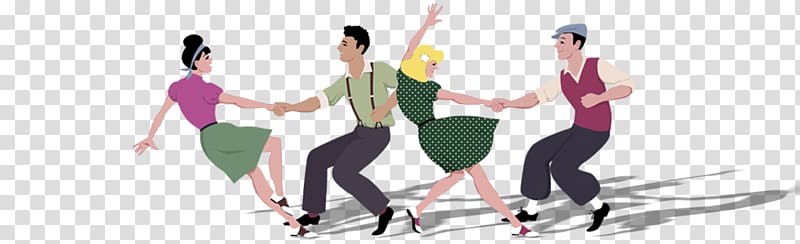 Lindy Hop Swing Dance Rock and Roll, others transparent background PNG clipart