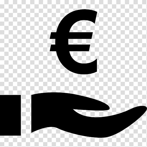 Euro sign Money Currency symbol, color business card transparent background PNG clipart