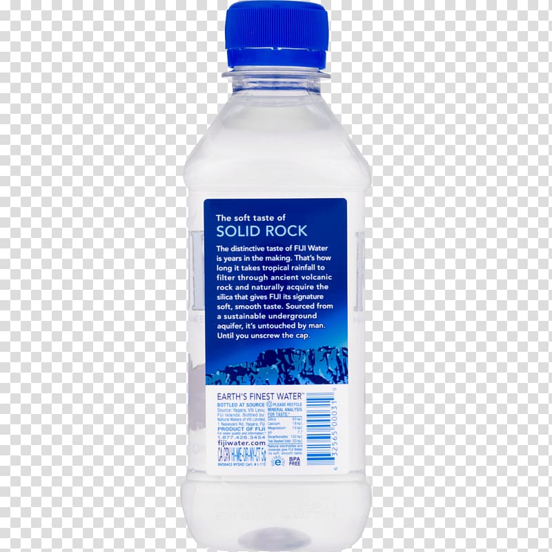 Bottled water Water Bottles Fiji Water, water transparent background PNG clipart
