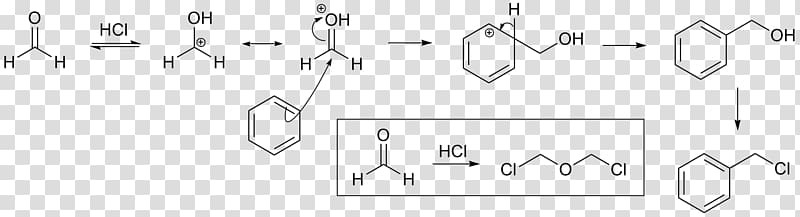 Blanc chloromethylation Chemical reaction Catalysis Organic chemistry Lewis acids and bases, chemistry transparent background PNG clipart