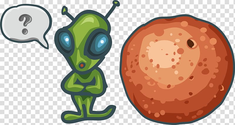 Extraterrestrials in fiction Illustration, Alien planet transparent background PNG clipart