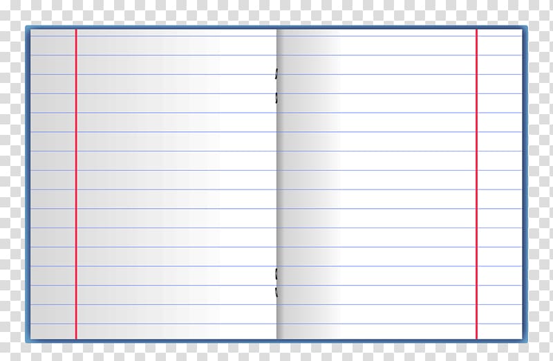 open notebook paper clipart
