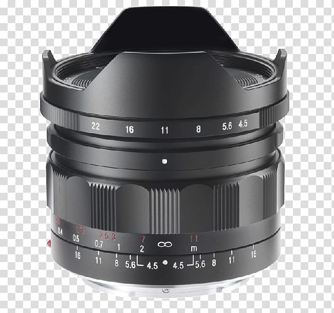 Leica M-mount Sony E-mount Camera lens Voigtländer Wide-angle lens, camera lens transparent background PNG clipart