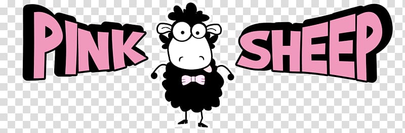 Pink Sheep Magazin PinkSheep Logo, sheep transparent background PNG clipart