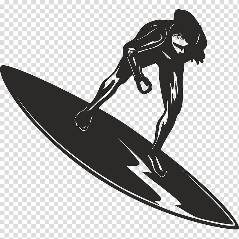 Graphics Silhouette Illustration graph Surfboard, SURFING transparent background PNG clipart