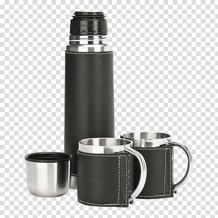 Mug Thermoses Laboratory Flasks Stainless steel Hip flask, mug transparent background PNG clipart