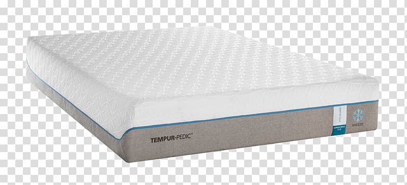 Tempur-Pedic Mattress Memory foam Bedding Adjustable bed, Mattress transparent background PNG clipart