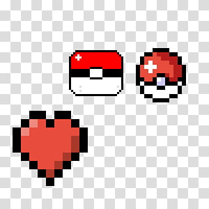 A 3d Pixel Art Pokeball From Pokemon - Pokeball Pixel Art Clipart, clipart,  png clipart