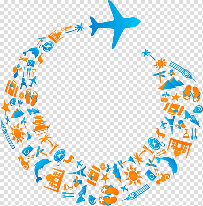 Air travel Airplane Flight, aircraft transparent background PNG clipart