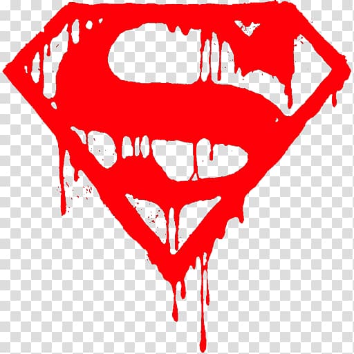 The Death of Superman Superman logo T-shirt, superman transparent background PNG clipart