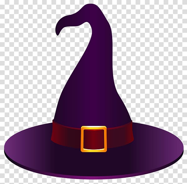 Witch hat , Purple witch hat Halloween creative transparent background PNG clipart