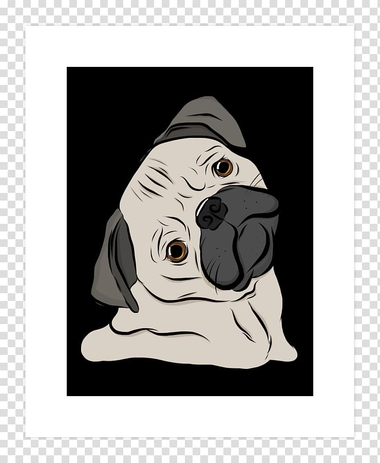 Pug Puppy Dog breed Alaskan Malamute Basset Hound, puppy transparent background PNG clipart