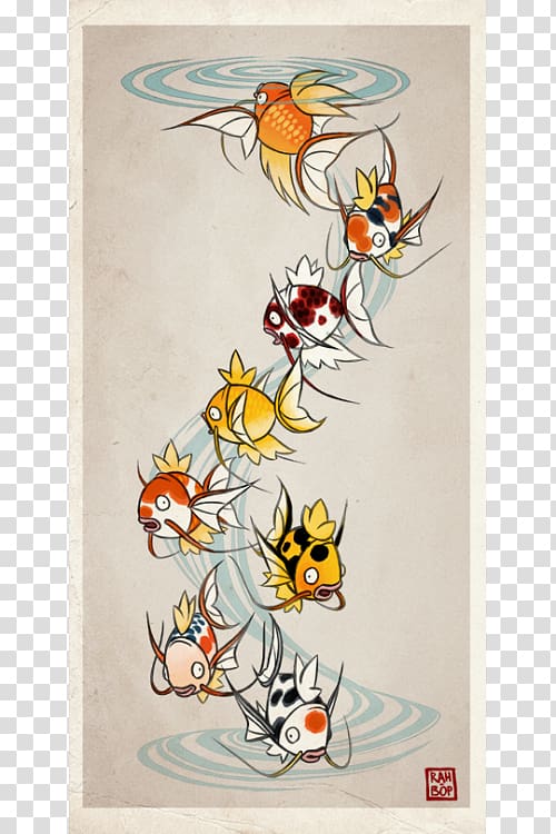 Pokémon GO Eevee Magikarp, magikarp transparent background PNG clipart