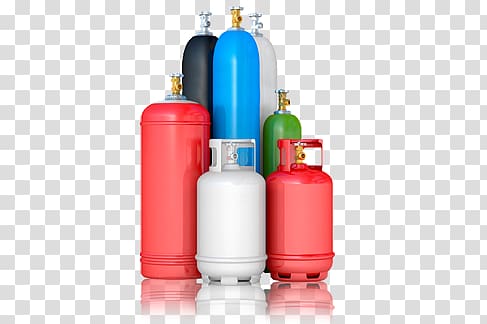 Industrial gas Gas cylinder Propane Helium, others transparent background PNG clipart