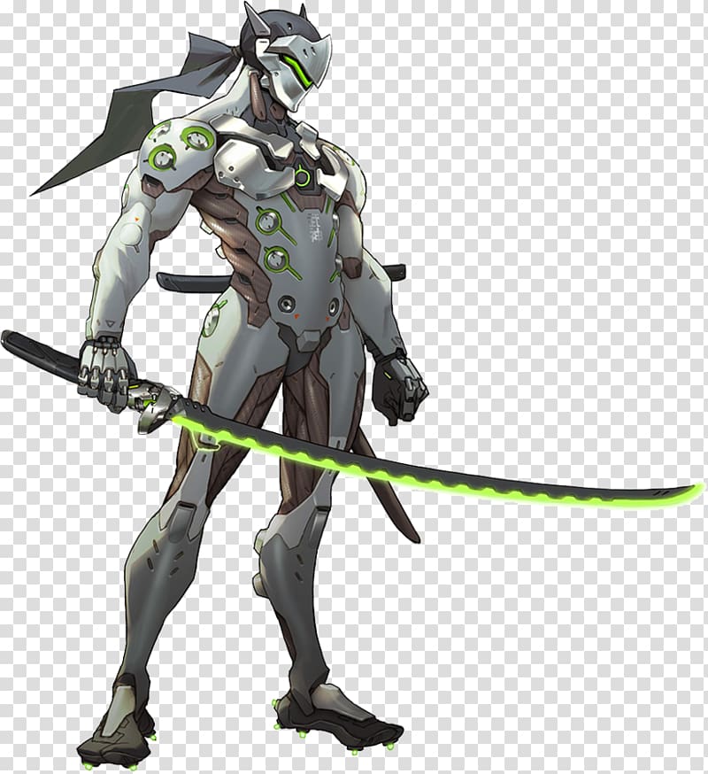 Characters of Overwatch Genji Battle.net Shuriken, others transparent background PNG clipart