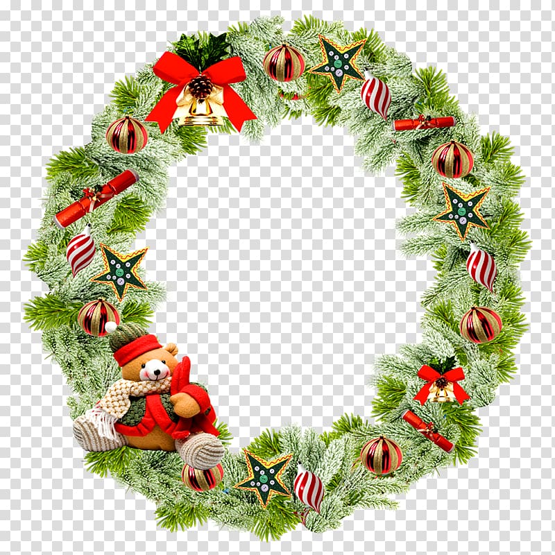 Christmas Wreath, christmas transparent background PNG clipart