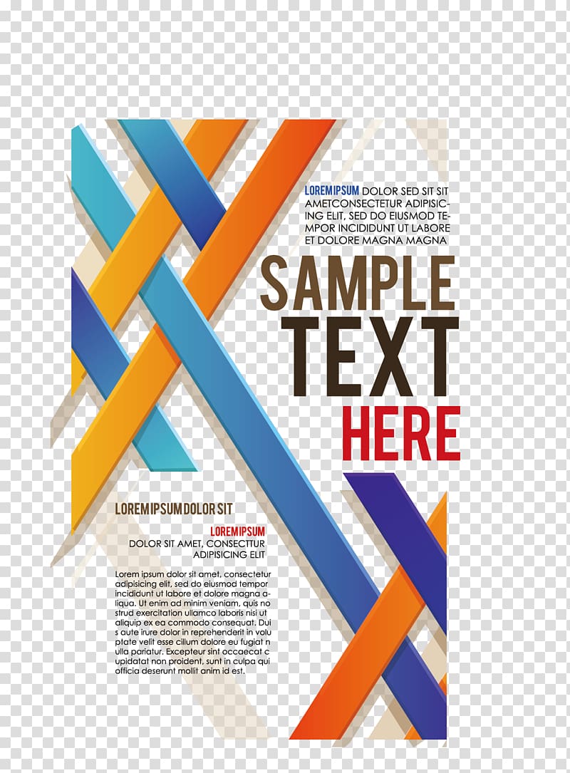 Sample Text here advertisement, Poster Creativity Mockup, Creative business poster transparent background PNG clipart