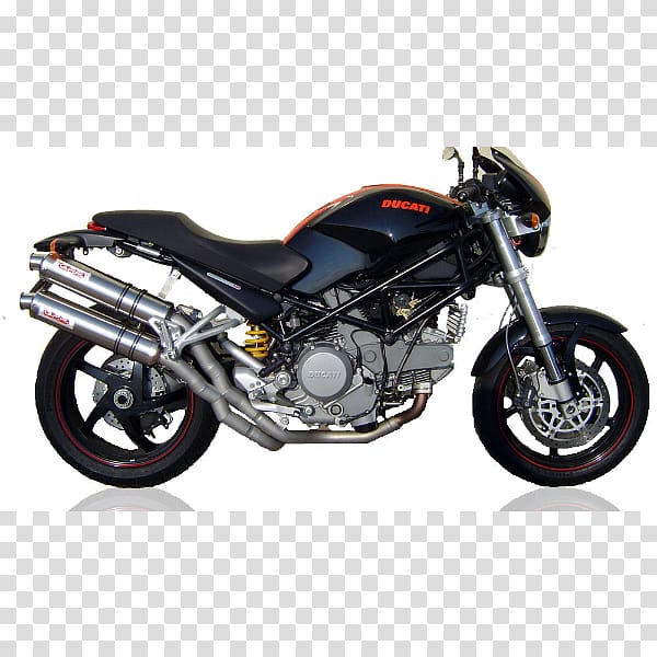 Exhaust system Ducati Monster 696 Motorcycle, ducati transparent background PNG clipart