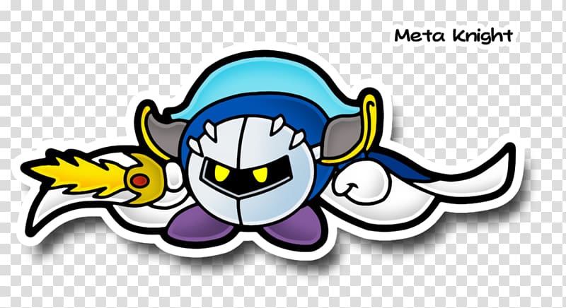 Meta Knight Paper King Dedede Kirby Mario, Kirby transparent background PNG clipart