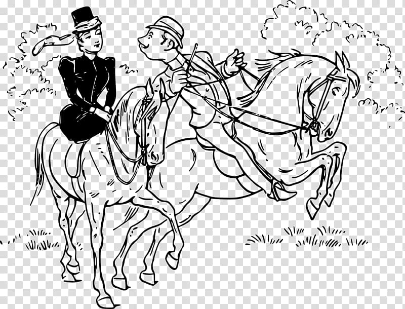 Riding horse Equestrian , valentine's day theme transparent background PNG clipart