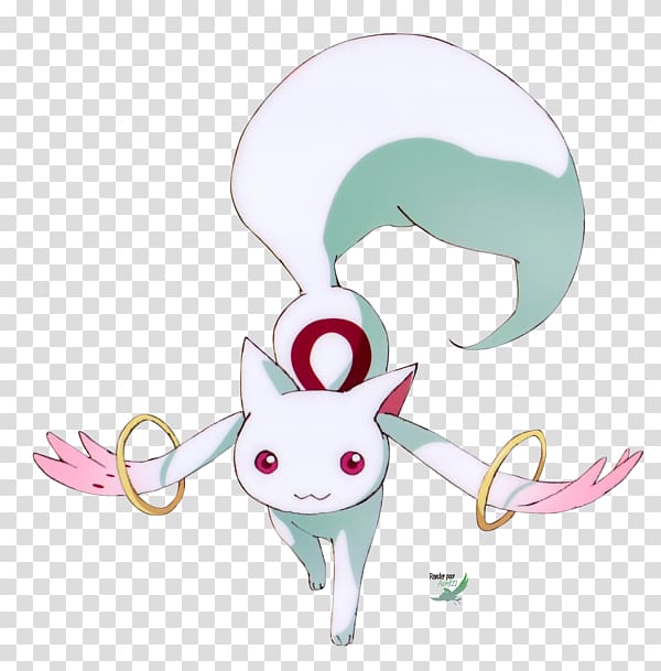 Kyubey Puella Magi Madoka Magica: The Movie Anime Art, Madoka magica transparent background PNG clipart