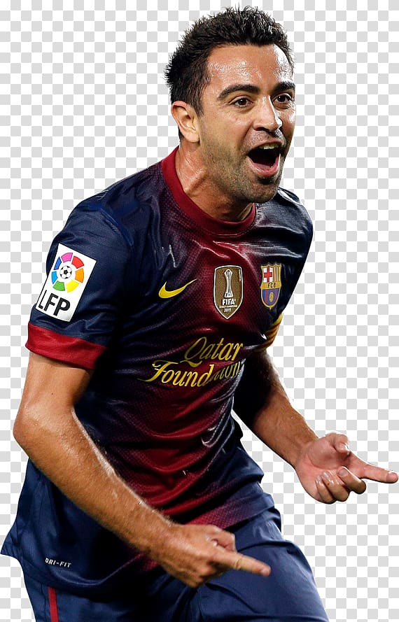 Xavi 2008–09 UEFA Champions League FC Barcelona Football player, fc barcelona transparent background PNG clipart