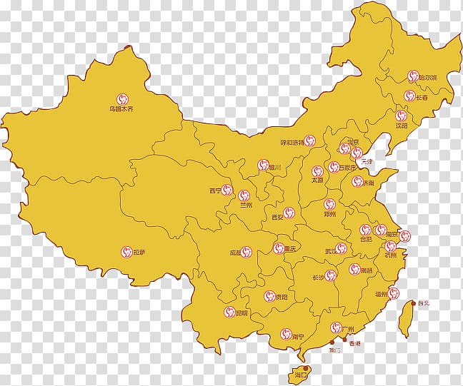 China Business Map Product Service, China transparent background PNG clipart