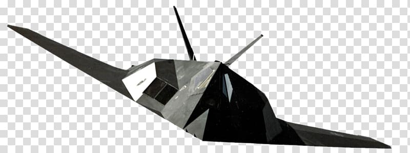 Lockheed F-117 Nighthawk Stealth aircraft United States Airplane, aircraft transparent background PNG clipart