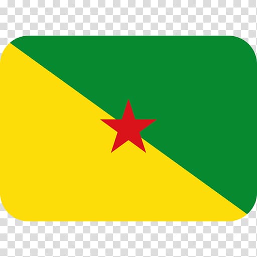 Flag of French Guiana The Guianas Emoji Flag of French Guiana, Emoji transparent background PNG clipart