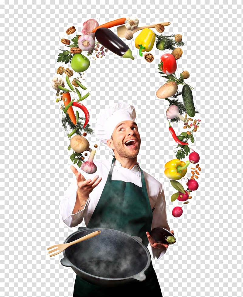 creative chef transparent background PNG clipart