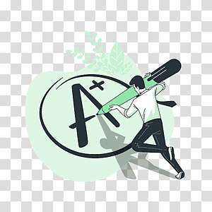 illustration, Grades, education, passing, classification, level, mark, rate, approved, evaluation transparent background PNG clipart thumbnail