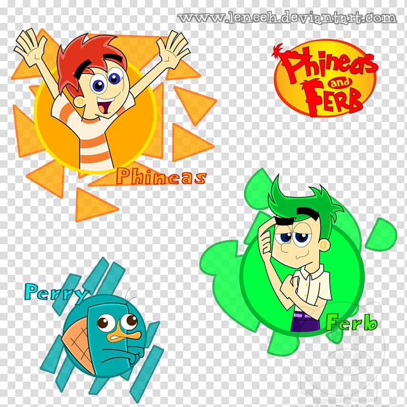 Phineas Flynn Perry the Platypus Ferb Fletcher Drawing Television show, Platypuses transparent background PNG clipart