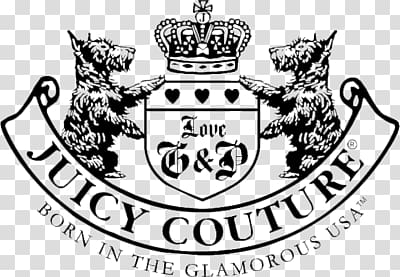 Juicy Couture Logo transparent background PNG clipart
